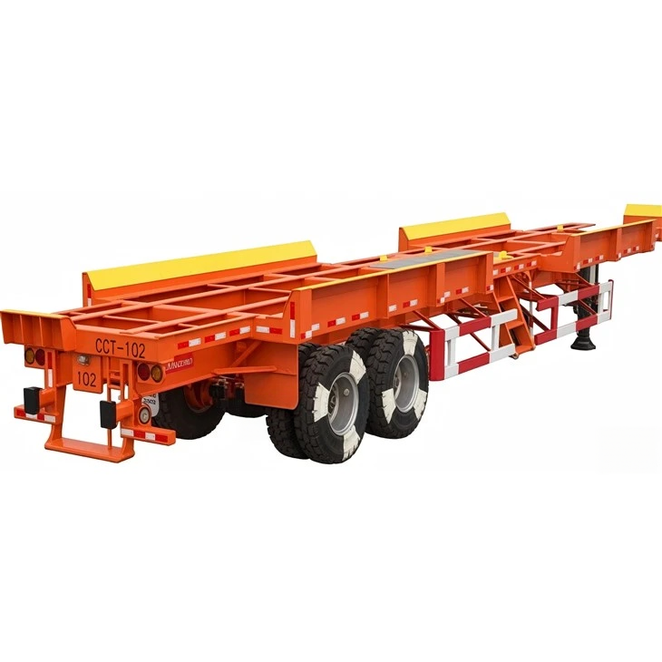 Trailer Yard 45ft dengan Dua Gandar