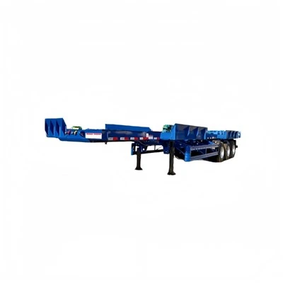 Trailer Halaman 45ft dengan Tiga Gandar